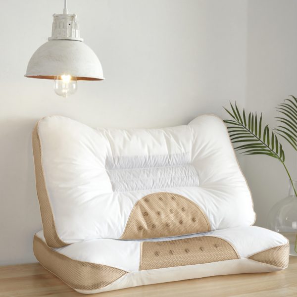 Pillow Healthcare Cushion Green Blue Side Comfortable Home Textile Bedding 1Set