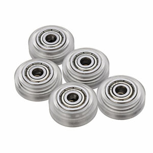10pcs Transparent Pulley Wheel with 625zz Double Bearing for V-slot 3D Printer