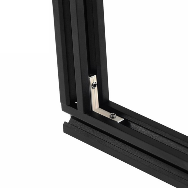 12Pcs T Slot L-Shape 2020 Aluminum Profile Interior Corner Connector Joint Bracket for 3D Printer Part