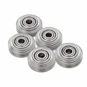 15pcs Transparent Pulley Wheel with 625zz Double Bearing for V-slot 3D Printer
