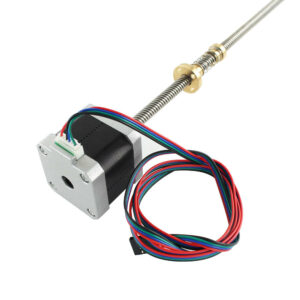 17HS4401-350 Nema17 Stepper Motor With Stainless Steel 8mm 350mm Lead Screw & T8 Nut For 3D Printer CNC Part