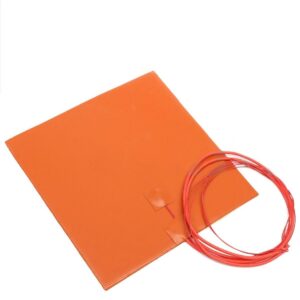 200*200mm 200w 12v Waterproof Silicone Heating Pads For 3D Printer