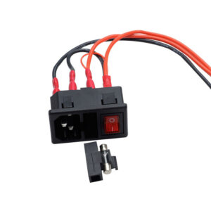220V/110V 15A Short Circuit Protection Safety Power Switch Socket Module With Fuse Switch