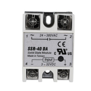 24V 40A Single Phase SSR-40 DA Solid State Relay Module For 3D Printer Parts
