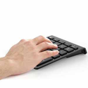 28 Keys Bluetooth Wireless Numeric Keypad Mini Numpad with More Function Keys Digital Keyboard For PC Accounting tasks