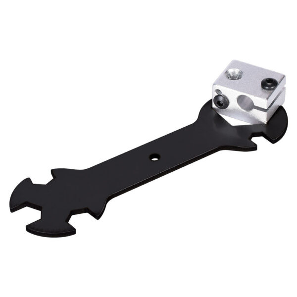 5 IN 1 Multi-function Nozzle Wrench Stay 5.7mm to 20.2mm Steel Spanner for 3D Printer Heated Block