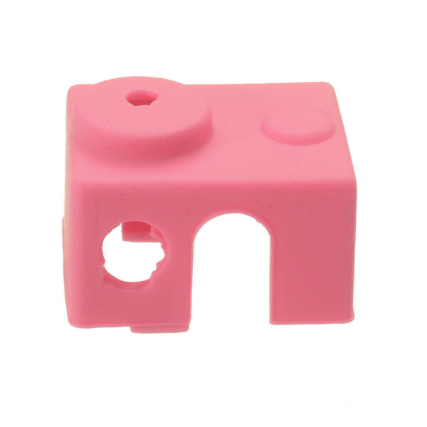 5pcs Pink Universal Hotend Block Insulation Sock Silicone Case For 3D Printer