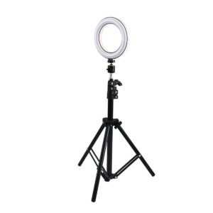 6 inch LED Ring Light Fill Light For Makeup Streaming Selfie Beauty Photography Makeup Mirror Light-Pink