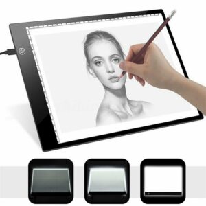 A3/A4 Dimming LED Art Tattoo Stencil Light Box Tracing Drawing Board Graphic