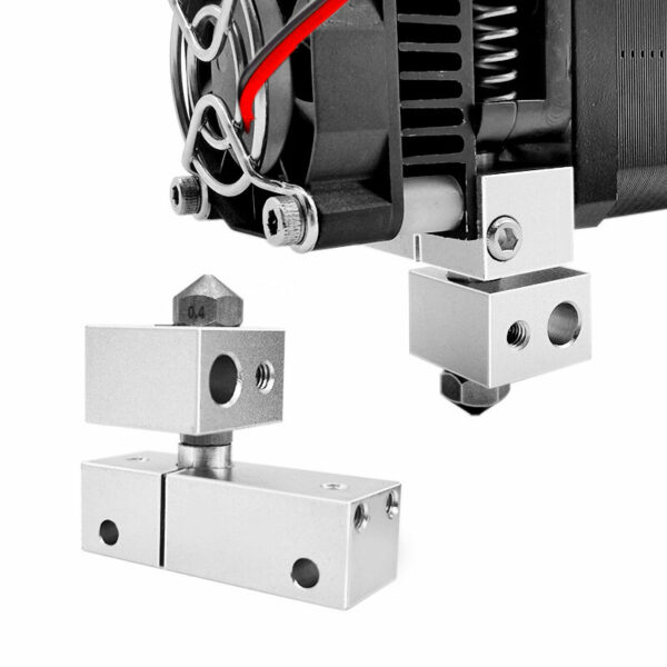 All Metal MK10 Heating Block Nozzle 3D Printer Hot End Kit for Wanhao i3/MakeBot/Creator Pro Part 1.75mm Filament