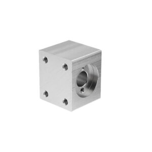 Aluminum Alloy Silver T8 Nut Housing Bracket for 3D Pritner Lead Screw