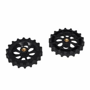 BIGTREETECH® 4PCS Hot Bed Leveling Wheel Plum Blossom Hand-tightening Adjustment Nut M4*50MM Black Injection for 3D Printer Part