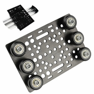 BUJIATE Openbuilds V Type Slot Build Plate Pulley Kit 20-80mm for 3D Printer Accessories