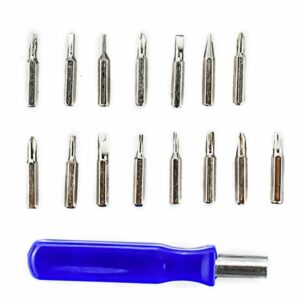 16 in 1 Multifunctional Precision Screwdriver Set for Electronics Mobile Phone Notebook Watch Disassemble Repair Tools Practical Portable Widely Used