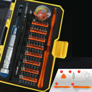 56-IN-1 Multifunctional Professional Precision Screwdriver Set for Electronics Mobile Phone Notebook Watch Disassemble Repair Tools Practical Portable Widely Used