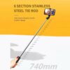 L11 New 3 in 1 Wireless bluetooth Mini Selfie Stick Foldable Tripod Expandable Monopod For Gopro For Android/IOS Phone