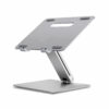Universal Height Adjustable Heat Dissipation Aluminum Alloy Macbook Desktop Stand Holder for 11-15.6 inch Devices