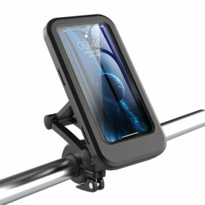 Universal Waterproof Bike Motorbike Handlebar Phone Holder Mount 360 Degree Rotation For Mobile Phone Under 7.0 Inches For iPhone 11 SE 2020