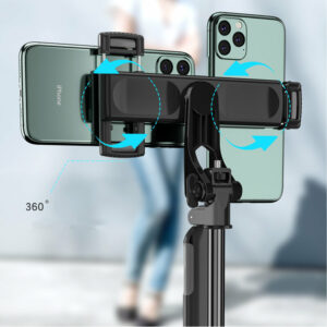 CYKE A61 80CM 360 Rotation Phone Camera Selfie Stick Tripod Stabilizer Gimbal Selfie Stick Multifunctional Smart Tripod
