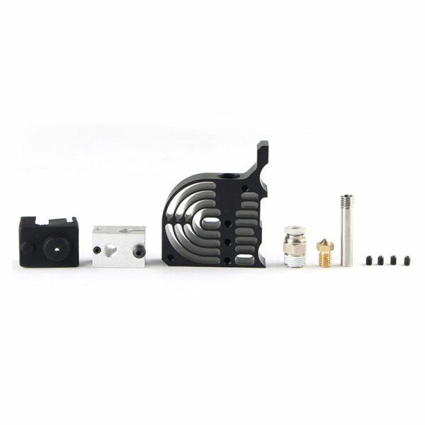 Clone Prusa Mini Extruder Hotend Set  HeatSink Heating Block Heat Insulation V6 Nozzle for Prusa Mini 3D Printer