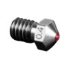 Dotbit 0.4mm V6 Ti Alloy Ruby Nozzle Compatible with PETG ABS PEI PEEK for 3D Printer