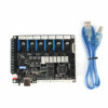 F6 V1.4 Motherboard Compatible with TMC2208 UART Mode 6 Drivers for 3D Printer Accessories