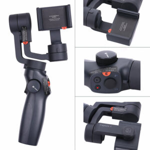 FUNSNAP Capture2 3-Axis Handheld Anti-shake Gimbal Stabilizer For Samsung for iphone X XR 8 7 for Gopro Camera