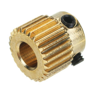 JGAURORA® 26 Teeth 5mm Brass Extrusion Wheel Gear For 3D Printer