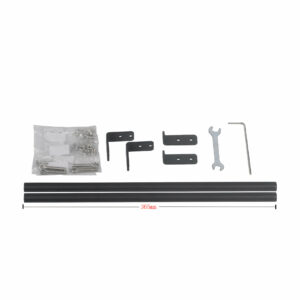 Koonovo Upgrade Pull Rod Kit Supporting Aluminum Profile Set for 3D Printer Part Ender-3