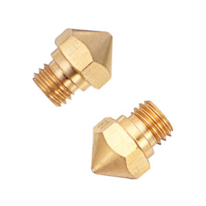 M7 Screw Thread 0.4/0.6/0.8/1.0mm 1.75mm MK10 Copper Nozzle With Number Lettering
