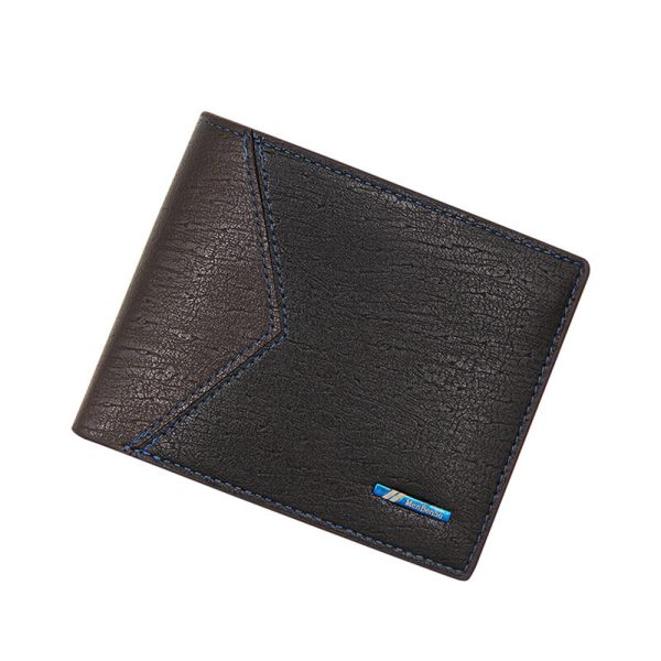Menbense Bussiness Fashion Litchi Pattern PU Leather Multi Card Slots Men Wallet Notecase Burse