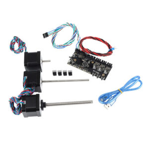 Multi Materials 2.0 MMU2 Board With Power Signal Wire+MMU2.0 Lead Screw Motor Kit for Prusa i3 MK3 3D Printer