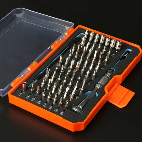 OBADUN 9802A 62-IN-1 Multifunctional Professional Precision Screwdriver Set for Electronics Mobile Phone Notebook Watch Disassemble Repair Tools Practical Portable Widely Used
