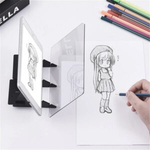Optical Drawing Board Sketch Painting Mirror Plate Tracing Copy Table Projector