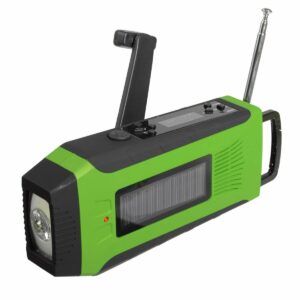 Outdoor Radio Dynamo Survival Solar Self Powered AM FM NOAA Weather Radio Phone Power Bank