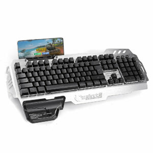 PK-900 104 Keys Wired Colorful Backlight Competitive Games Gaming Keyboard Home Multimedia Laptop Computer Clavier for PC