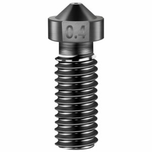 SIMAX3D® Harden Steel Lengthen Nozzle E3D 1.75mm/0.4mm for 3D Printer