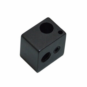 TRONXY®5Pcs Black 16*16*12mm Heating Aluminum Block Nozzle for 3D Printer