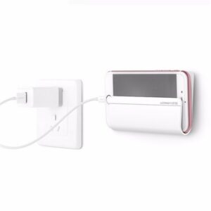 Ugreen Wall Charging Holder Mobile Stand Adhesive Strips Phone Charger Mount for iPhone Samsung HTC