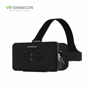 VR SHINECON Y003 Cloth Art Zipper Virtual Reality Glasses for 4.7 to 5.7 Inches Smartphone