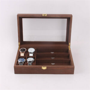 Woden Watch Boxes Necklace Jewelry Watch Display Box