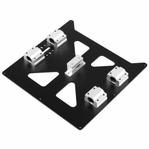 Y Carriage V2 Hot Bed Support Plate with Aluminum SC8UU P8 Slider for Prusa i3 3D Printer