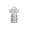 1.75mm 0.4mm M6 Thread Stainless Steel Extruder Nozzle For 3D Printer
