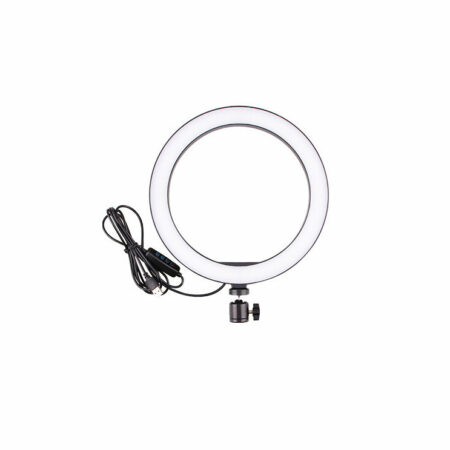 16cm LED Ring Light Dimmable LED Beauty Ring Fill Light Photography for Selfie Live Stream Broadcast with Tripod Stand for Youtube Vloging