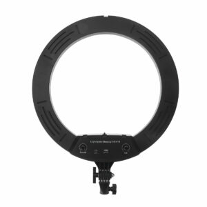 17.7 inch Selfie LED Ring Light for Youtube Tiktok Live Broadcast 3 Modes 10 Brightness Dimmable Mackup Fill Light for Mobile Phone Camera Photography
