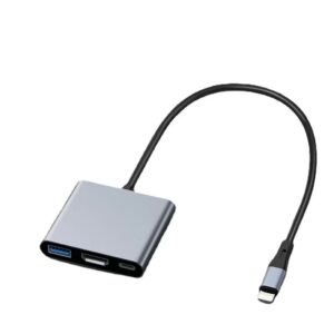 P18 Lightnings to HDMI Adapter for iPhone USB OTG 3 in 1 for iPhone To HDMI Converter