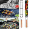 Stainless Steel Barbecue Baskets Kitchen Baking Accessories Tools