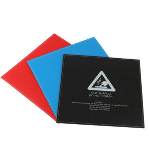 214x214mm Black/Blue/Red Hot Bed Surface Sticker Heated Bed Platform Film for 3D Printer Part
