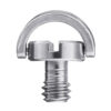 3pcs LS018 BEXIN 1/4 Inch Stainless Steel C-ring Screw for Camera