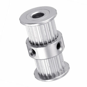 5mm/8mm 20Teeth Bore 2GT Double-head Conjoined Synchronous Wheel Timing Pulley